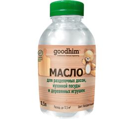 Масло для разделочных досок, кухонной посуды и деревянных игрушек GOODHIM 0,5 л 70811 