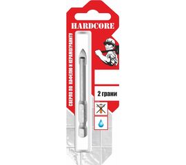 Сверло по керамограниту и керамической плитке (14 мм; 2 грани) Hardcore 150014 