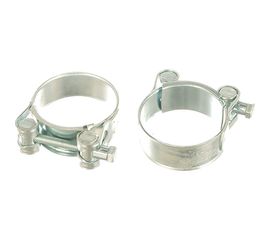 Металлические хомуты СИБРТЕХ, силовые, 48-51мм, ширина 22мм, шарнирный, W1, 2шт 47539 