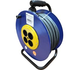 Удлинитель металлическая катушка Профессионал КМ-270 КГ 2х2,5 50м 1000184 