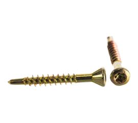 Шуруп для полов и паркета Rusconnect CFB 0325 3,2х25 500 шт. Желтый цинк 380325 