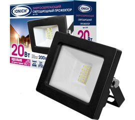 Светодиодный прожектор IONICH IFLSLED-DOB- 20-865-BL-IP65 1475 