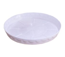 Поддонник для цветочных горшков 11.5 л Каменскволокно белый мрамор 00000030150 