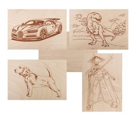 Доски для выжигания REXANT «Набор № 1 формат А5» 12-0936 