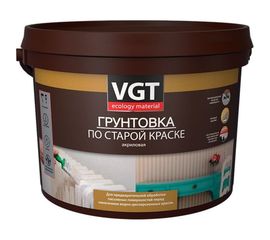 Грунтовка по старой краске VGT ВД-АК-0301 акриловая, 2,5 кг 4782 