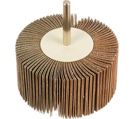 Круг веерный лепестковый (40х80 мм; Р180) Зубр 36604-180 