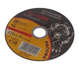 Круг отрезной по металлу (125х1.0х22.2 мм) TIGER ABRASIVE 00-00000070 