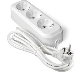 Бытовой удлинитель UNIVersal Е-303 ПВС 3*1 3гн. с/з 3м 9631977 