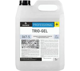 Моющее средство с отбеливающим эффектом PRO-BRITE TRIO-GEL 5л, концентрат 067-5 605247 