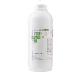 Средство для очистки поверхностей МАСТЕРХИМ CONSUL DEZ с дезинфицирующим и отбеливающим эффектом концентрат 1 кг 049КП1 