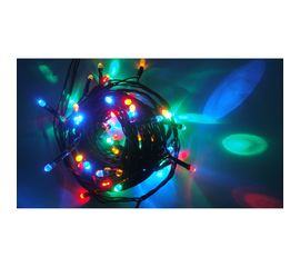 Электрогирлянда Светодиоды MOROZCO 5,9м.+3м. провод, 60л, 8ф, многоцветная Э74480094 