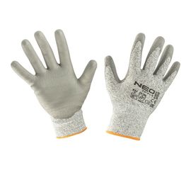 Перчатки с ПУ-покрытием NEO Tools 4X43D размер 8 97-609-8 