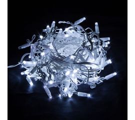 Новогодняя гирлянда Eurosvet Бахрома 100-101 белый с эффектом мерцания a044053 