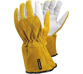 Жаропрочные перчатки для сварочных работ без подкладки TEGERA, размер 10 118a-10 