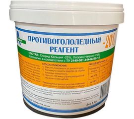 Противогололедный реагент А-Стандарт -20 C ведро 3,5 кг 01-00004138 