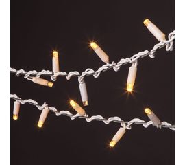 Новогодняя гирлянда нить Eurosvet 400-102, теплый белый a044077 