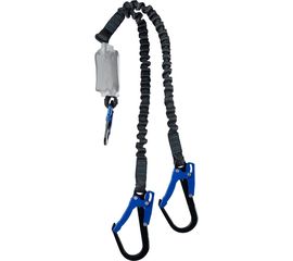 Эластичный двухплечный строп Зубр Перевал, полиамидная лента, с амортизатором, Профессионал 11596 