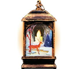 Новогодний светодиодный фонарь Gauss Олененок серия Holiday, 0.1W, тёплый свет HL031 