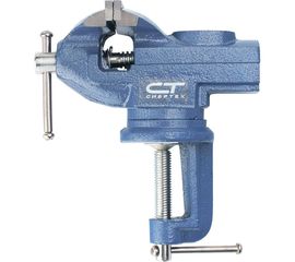 Слесарные поворотные тиски с наковальней, 65 мм, СИБРТЕХ 18672 