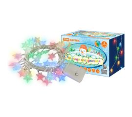 Светодиодная гирлянда TDM Звездочки, 50 LED, 5м, 8 режимов, многоцветная, 250 В SQ0361-0049 