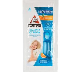 Секция от моли РАПТОР с запахом апельсина, в дисплее 10356 