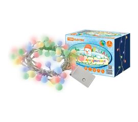 Светодиодная гирлянда TDM Шарики, 50 LED, 5м, 8 режимов, многоцветная, 250 В SQ0361-0046 