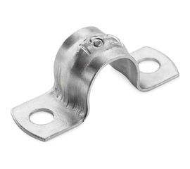 Двухлапковая скоба для монтажа трубопроводов Cuttori CSMD 26, 25-26 мм 10 шт. 100350 