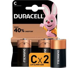 Элемент питания Duracell LR14-2BL 2шт Б0014054 