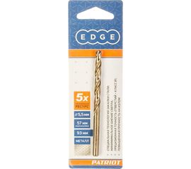 Сверло по металлу (5.5х93/57 мм) EDGE by PATRIOT 815010011 