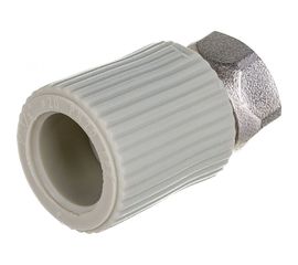 Муфта, сварка-В 20х1/2 с накидной гайкой и вварным латунным патрубком FV-Plast 223020 