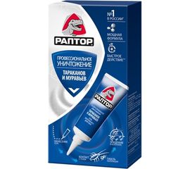 Гель от тараканов и муравьев РАПТОР 75мл 10353 