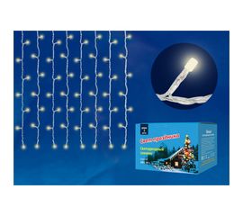 Светодиодный занавес с контроллером Uniel ULD-C1510-160/DTA WARM WHITE, IP20, 1,5х1м, UL-00006422 