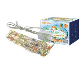 Светодиодная гирлянда TDM Роса 105, конский хвост, 7x15LED, 1,5 м, многоцветная, 250В SQ0361-0061 