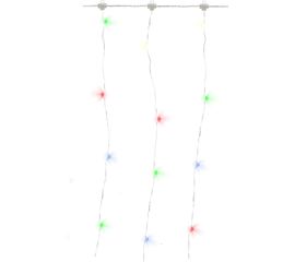 Светодиодная гирлянда TDM Роса - занавес 2х2 м, 200LED, многоцветная, ПДУ, USB, IP20 SQ0361-0088 
