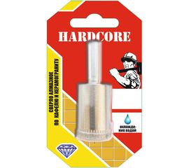 Сверло-коронка алмазное по кафелю и керамограниту 25 мм Hardcore 152025 