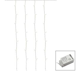 Новогодняя гирлянда TDM Занавес, 1,5х1,5 м, белый свет, 8 режимов, IP44 SQ0361-0028 