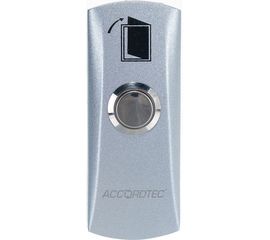 Металлическая накладная кнопка выхода ACCORDTEC 82x32x25, тип контактов НО AT-H805A 