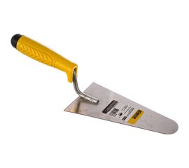 Полукруглая кельма нержавеющая сталь пластиковая рукоятка BIBER 180мм /50/ тов-191425 