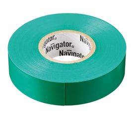 Изолента Navigator NIT-B15-10/G зеленая 71232 