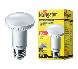 Светодиодная лампа NAVIGATOR 94 138 NLL-R63-8-230-4K-E27 8Вт 4000К 94138 209683 