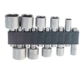 Набор бит-головок под шуруповерт 10 шт, 4-13 мм SKRAB 33440 