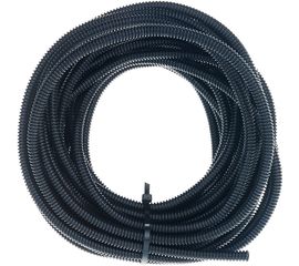 Автомобильная гофрированная труба REXANT ПП 4,6 мм, разрезная, бухтa 10 м/уп. 15-0510 