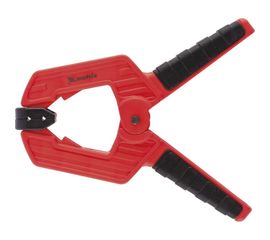 Клещеобразная струбцина, усиленная, пластиковый корпус, двухкомпонентные рукоятки MATRIX 20794 