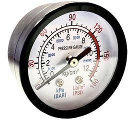 Манометр для компрессора 50 мм 1/4 Pegas pneumatic 4802 