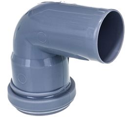 Канализационный отвод RTP 40 мм, 87 градусов, серый 16739 