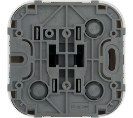 Переключатель Legrand Quteo 1-клавишный ОП на 2 направления 10АХ белый Leg 782204 