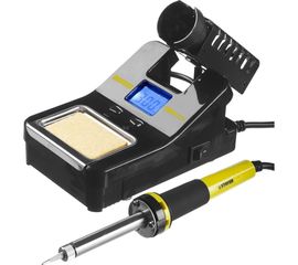 Цифровая паяльная станция с ЖК дисплеем, 160-520C, шаг 10C, 48Вт STAYER PROFI 55370 