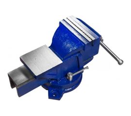 Слесарные тиски Sitomo ТСЧ-125 поворотные облегченные с наковальней SIT 954535 