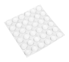 Демпфер захлопа Tech-Krep 10х1,5 мм прозрачный 25 шт. 109143 