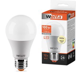 Лампа Wolta 12 Вт LED, 3000K, 25Y60BL12E27 